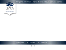 Tablet Screenshot of johnlynchfoundation.org